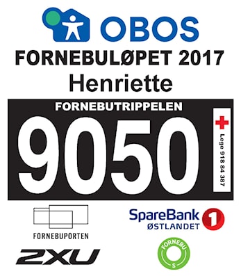 Startnr kan hentes mandag og tirsdag på Fornebu Senter